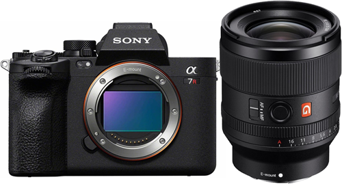 Sony A7R V body Zwart + Sony SEL 35mm/F1.4 FE Full Frame premium master