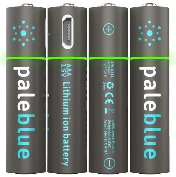 Aaa lithium shop rechargeable batteries
