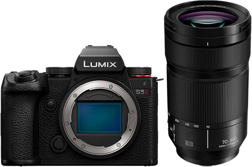 Panasonic Lumix S5II + LUMIX S 70-300mm F4.5-5.6 MACRO O.I.S.