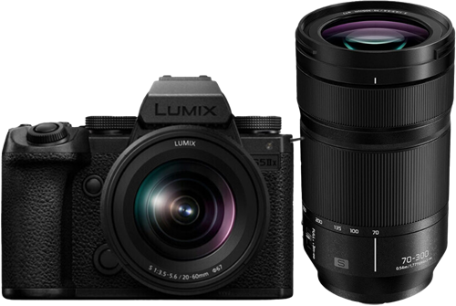 Panasonic Lumix S5IIX + 20-60mm f/3.5-5.6 + LUMIX S 70-300mm F4.5-5.6 MACRO O.I.S.