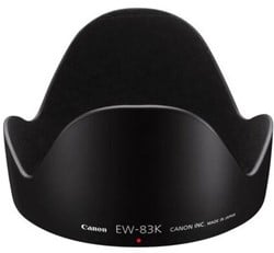 Canon Zonnekap EW-83K (Canon EF 24mm f 1.4L USM II objectief)