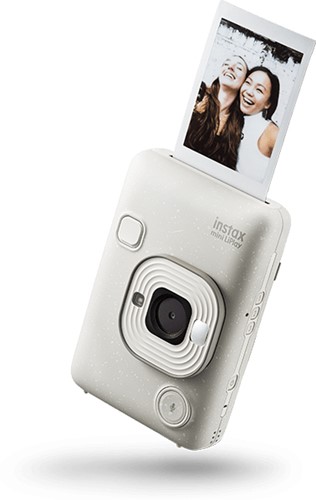 Fuji Instax Mini Liplay Misty White