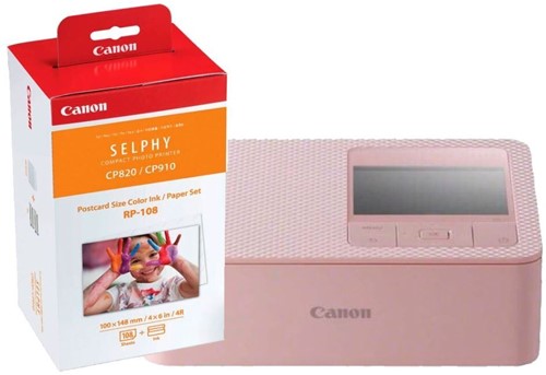 Canon Printer CP1500 pink Starterskit
