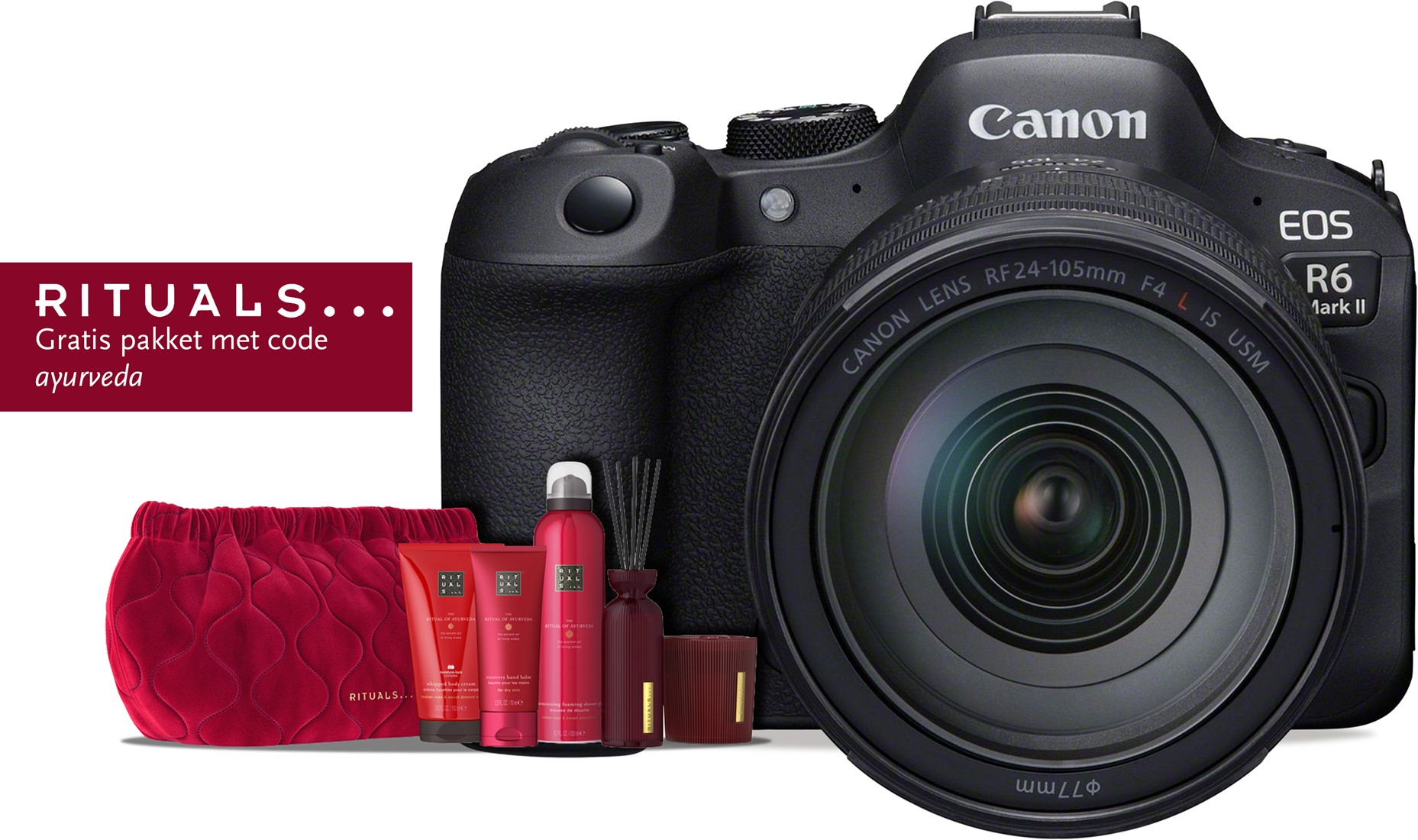 Canon Lens RF 24-105 mm. F4L IS USM [ For EOS R, RP