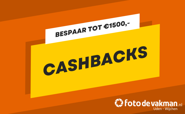 Voorpag - Actiebanner Cashbacks
