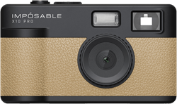 IMPÓSABLE - X10 PRO - Classic Tan - 12MP - Screenless Retro Camera - incl 4GB Memory Card