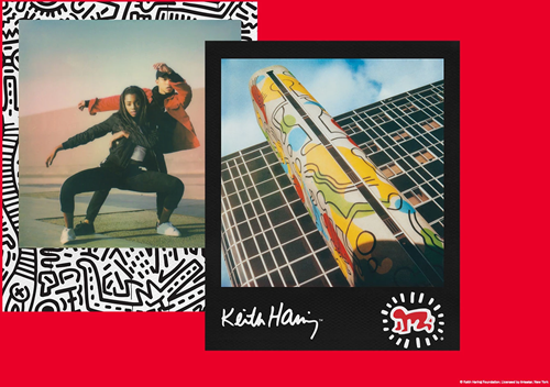Polaroid Color film for i-Type - Keith Haring edition