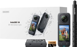 Insta360 X4 Adventure Bundle actiesportcamera 72 MP 8K Ultra HD CMOS 25,4 / 2 mm (1 / 2") Wifi 500 g