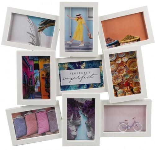 Henzo Daisy Gallery voor 9 foto's wit