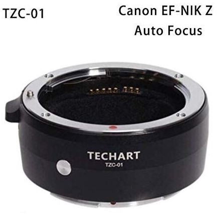 Techart Canon EF lens to Nikon Z autofocus adapter
