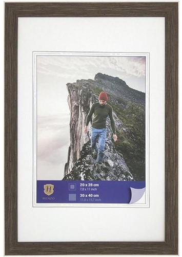 Henzo WPC Frame Edge 30x40 donkerbruin