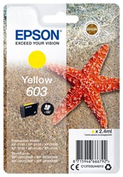 Epson inktpatroon geel T 603  220 ml T 6034