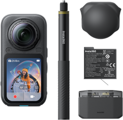 Insta360 X6 Essentials Bundle Midnight Black 