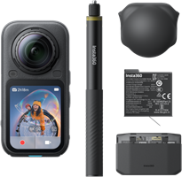Insta360 X6 Essentials Bundle Midnight Black Foto de Vakman