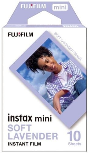 Fujifilm Instax Mini Film Soft Lavender 1x10