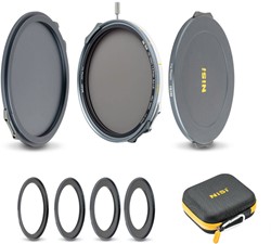 NiSi JetMag Pro – Flex Kit Magnetic Variable ND 1-5 stops met adapterringen en magnetische doppen