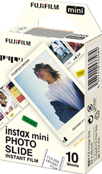 Fuji Instax Mini Film Photo Slide 1x10 