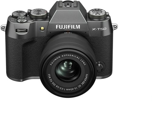 Fujifilm X-T50+ XC15-45 Charcoal Silver