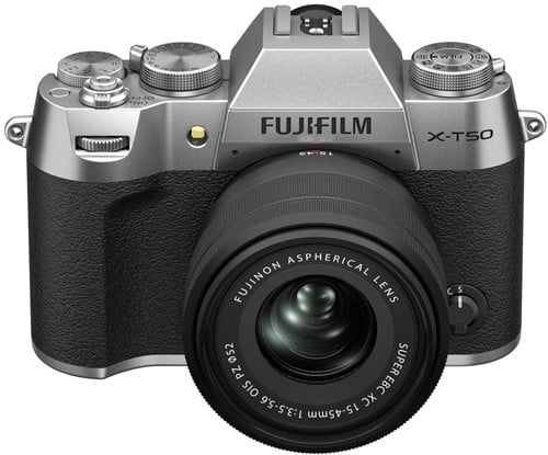 Fujifilm X-T50+ XC15-45 Silver