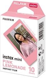 Fuji Instax Mini Film Pink Lemonade Single Pack 