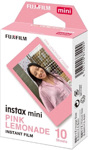 Fuji Instax Mini Film Pink Lemonade Single Pack 