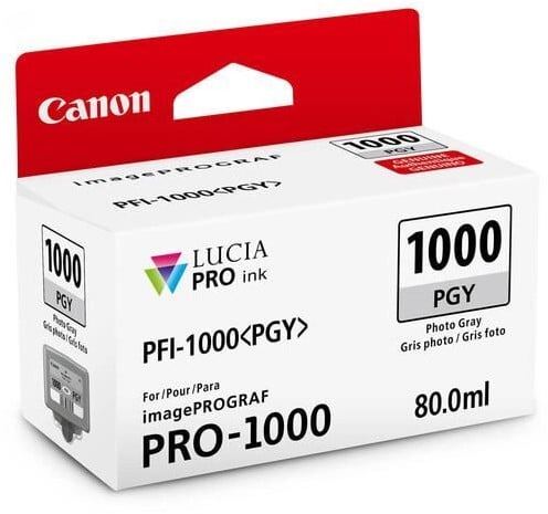 Canon PFI-1000 PGY photo grijs