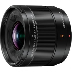 Panasonic LUMIX G 9mm f/1.7 Leica Black