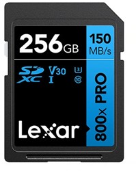 SDXC 800X Pro Blue Series 256GB UHS-1 