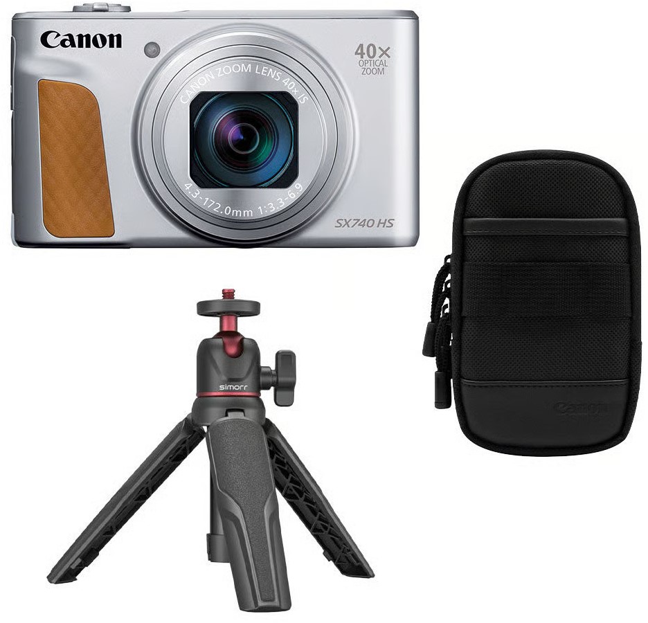 Canon PowerShot SX740 HS Lite Edition Silver Travel SmallRig Foto