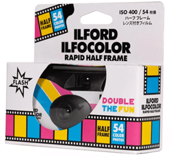Ilford Ilfocolor Rapid Retro half frame 54 EX / ISO 400