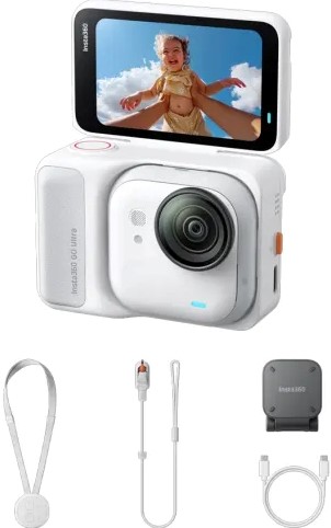 Insta360 Go Ultra Standard Bundle(Arctic White)