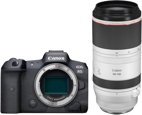 Canon EOS R5 + RF 100-500mm f/4.5-7.1L IS USM