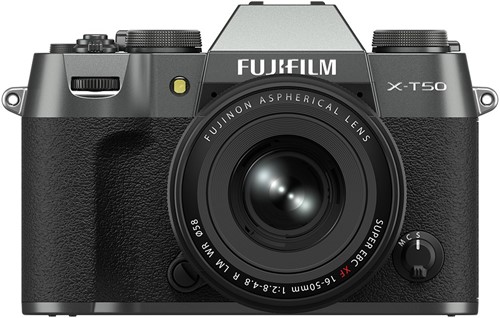 Fujifilm X-T50 + XF16-50 Charcoal Silver
