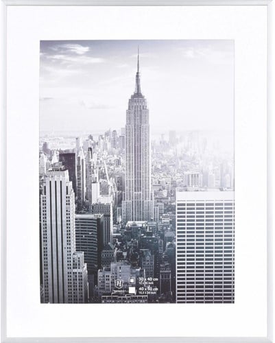 Henzo Manhattan 40x50 zilver