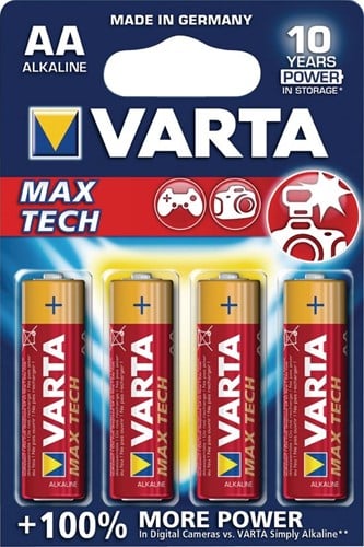 Varta 1500 PX Maxi Tech NR4706 4-Pak