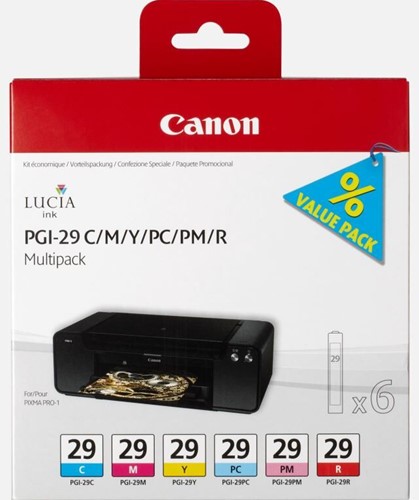 Canon PGI-29 C/M/Y/PC/PM/R Multipack