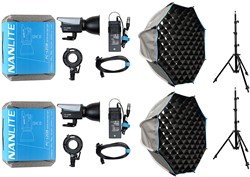 Nanlite FC-120B LED Bi-Colour Spot Light Dual Kit