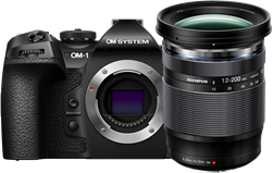 OM SYSTEM OM-1 Mark II Body + M.Zuiko Digital ED 12-200mm F3.5-6.3 black