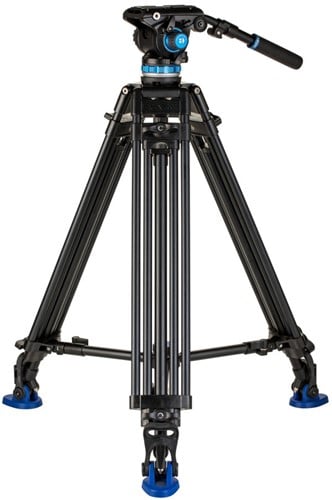 Benro A573T Aluminium Dual Tube Videostatief w/ S6PRO Vid...