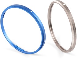 NiSi Ring Cap Kit for Ricoh GR IV (Royal Blue & Titanium Gray)
