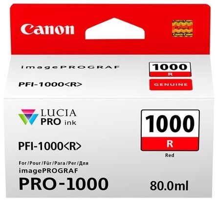 Canon PFI-1000 R rood