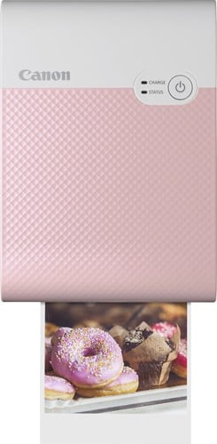 Canon Compact printer selphy square QX10 Pink