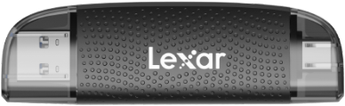 Lexar Reader LRW310 Dual Slot SD/MicroSD USB 3.1 A & C