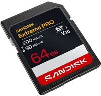 Sandisk Extreme Pro SD UHS-I 64GB SD 200MB/S(R)-2