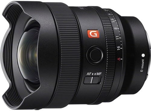 Sony SEL FE 14 mm F1.8 G master prime