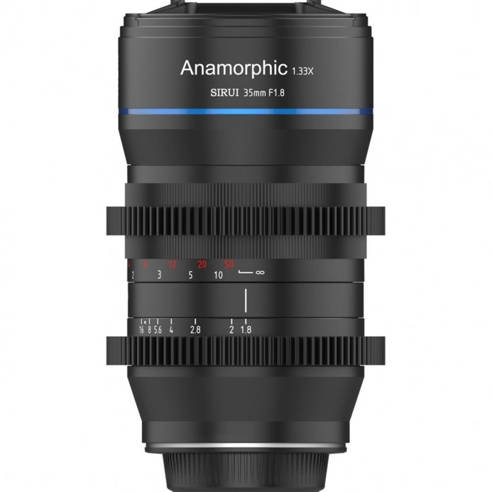 Sirui 35mm F1.8 Anamorphic Lens 1.33X (MFT-mount) Foto de Vakman