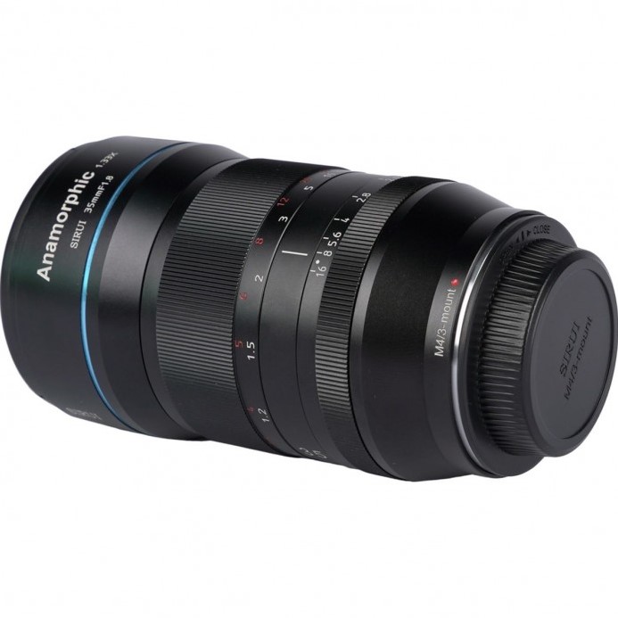 Sirui 35mm F1.8 Anamorphic Lens 1.33X (MFT-mount) Foto de Vakman