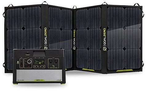 Goal Zero Yeti 1000 solar kit