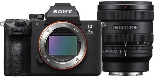 Sony A7 III body Zwart + Sony SEL 24-50mm f/2.8 G