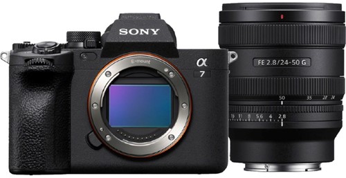 Sony A7 Mark IV body Zwart + Sony SEL 24-50mm f/2.8 G